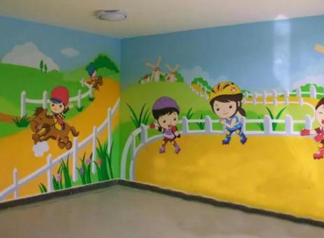 宿州市幼儿园墙体彩绘制作流程及注意事项