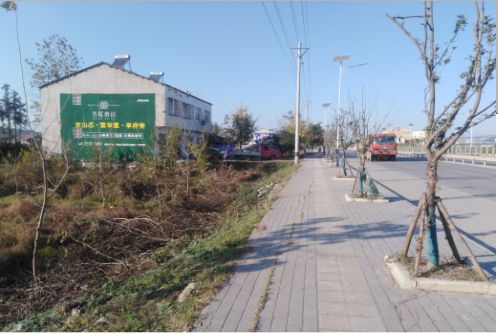 宿州市书山南院墙体广告