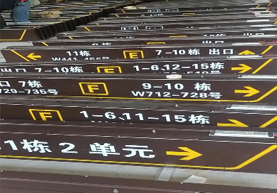 宿州市广告标识中，常见的几种安装方式。