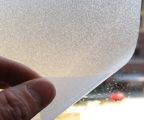 宿州市玻璃门外面粘广告用什么材料好？